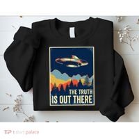 The Truth Is Out There Area 51 Alien Ufo Sweatshirt thumb 2