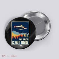 The Truth Is Out There Area 51 Alien Ufo Button thumb 0