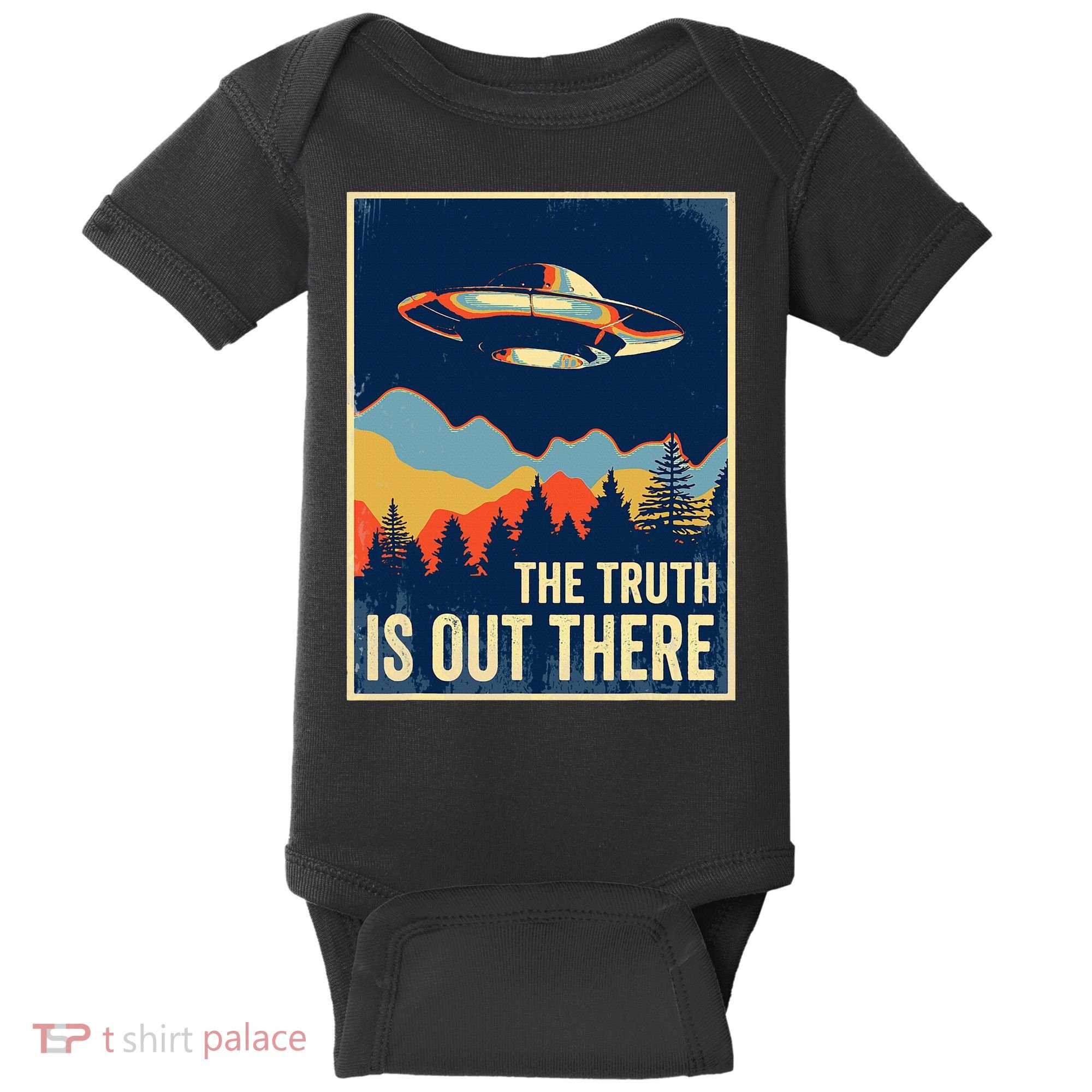 The Truth Is Out There Area 51 Alien Ufo Baby Bodysuit