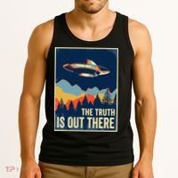 The Truth Is Out There Area 51 Alien Ufo Tank Top thumb 3