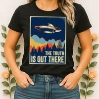 The Truth Is Out There Area 51 Alien Ufo Women's T-Shirt thumb 2