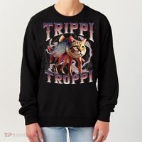 Trippi Troppi - Italian Brainrot Meme Cat Gift Women's Sweatshirt thumb 0