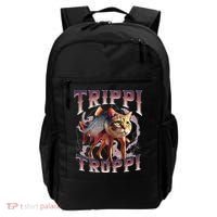 Trippi Troppi - Italian Brainrot Meme Cat Gift Backpack thumb 0