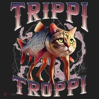 Trippi Troppi - Italian Brainrot Meme Cat Gift Hat thumb 2