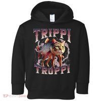 Trippi Troppi - Italian Brainrot Meme Cat Gift Toddler Hoodie thumb 0