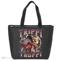 Trippi Troppi - Italian Brainrot Meme Cat Gift Tote Bag thumb 0