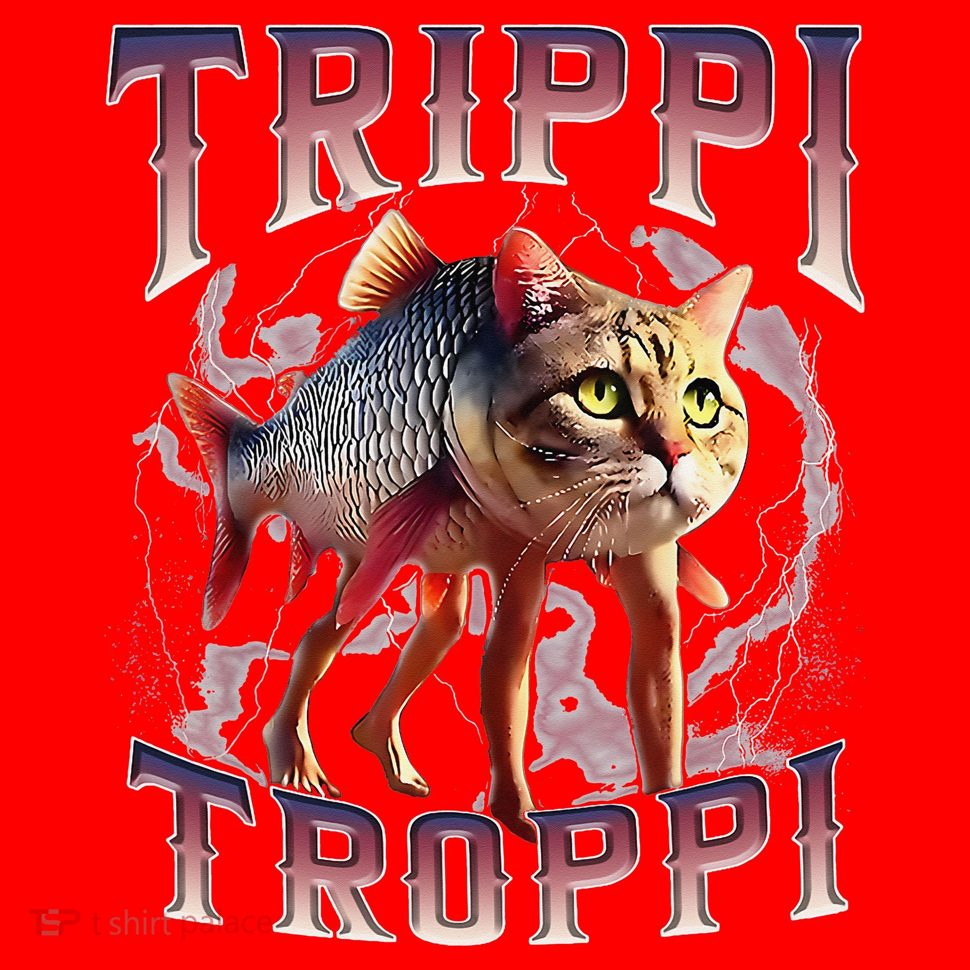 Trippi Troppi - Italian Brainrot Meme Cat Gift Santa Hat