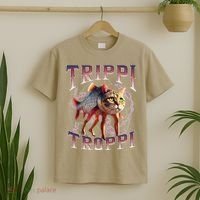 Trippi Troppi - Italian Brainrot Meme Cat Gift T-Shirt thumb 2