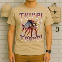 Trippi Troppi - Italian Brainrot Meme Cat Gift T-Shirt thumb 6