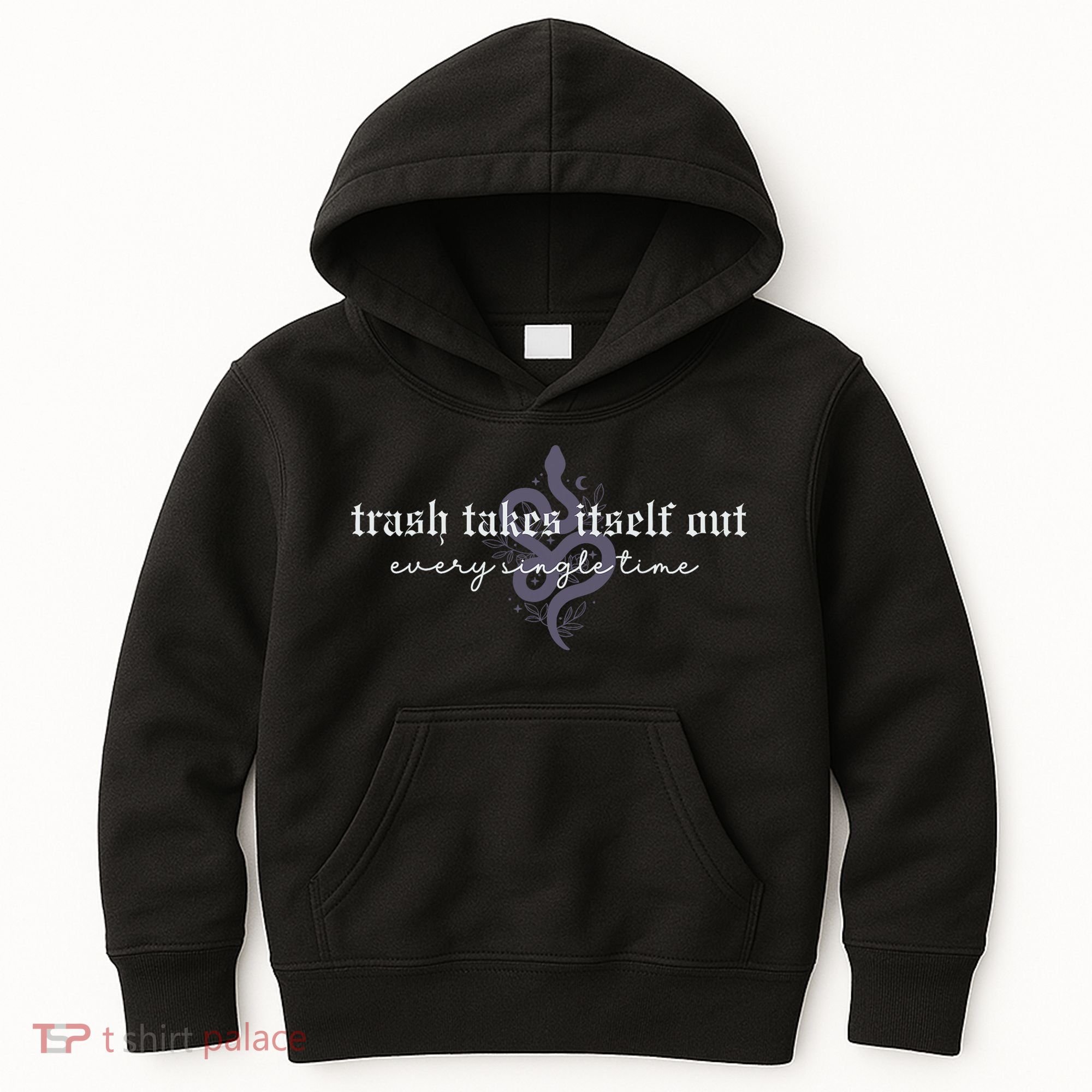 Trash Takes Itself Out Every Single Time Kids Hoodie