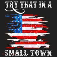 Try That In A Small Country Western Town Country Music Lover Beanie thumb 2