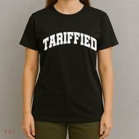 Tariffied Tariff Ied Funny Trump Economic Tariffs War T-Shirt thumb 4
