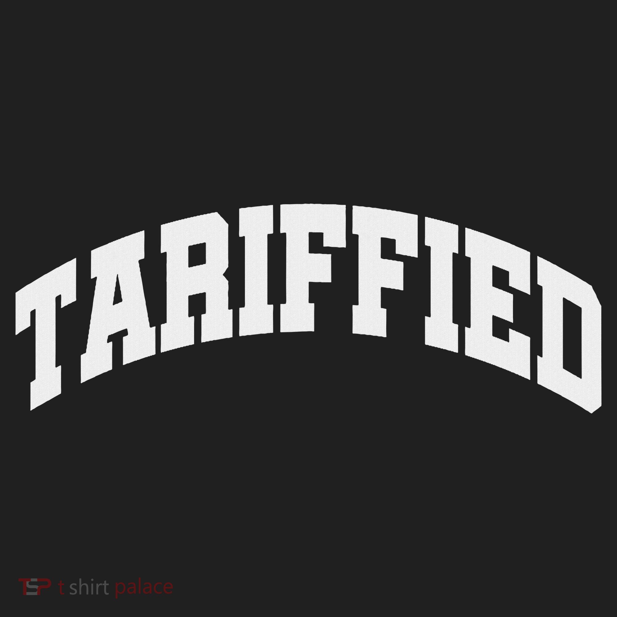 Tariffied Tariff Ied Funny Trump Economic Tariffs War Golf Towel