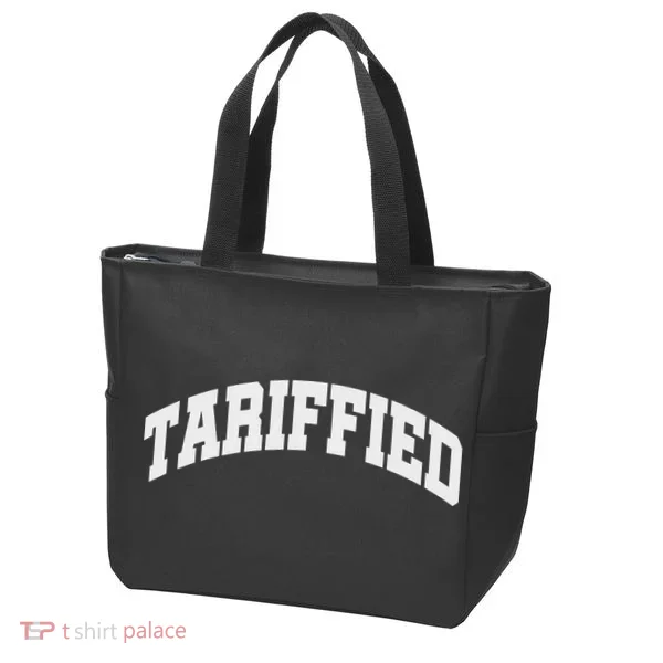 Tariffied Tariff Ied Funny Trump Economic Tariffs War Tote Bag