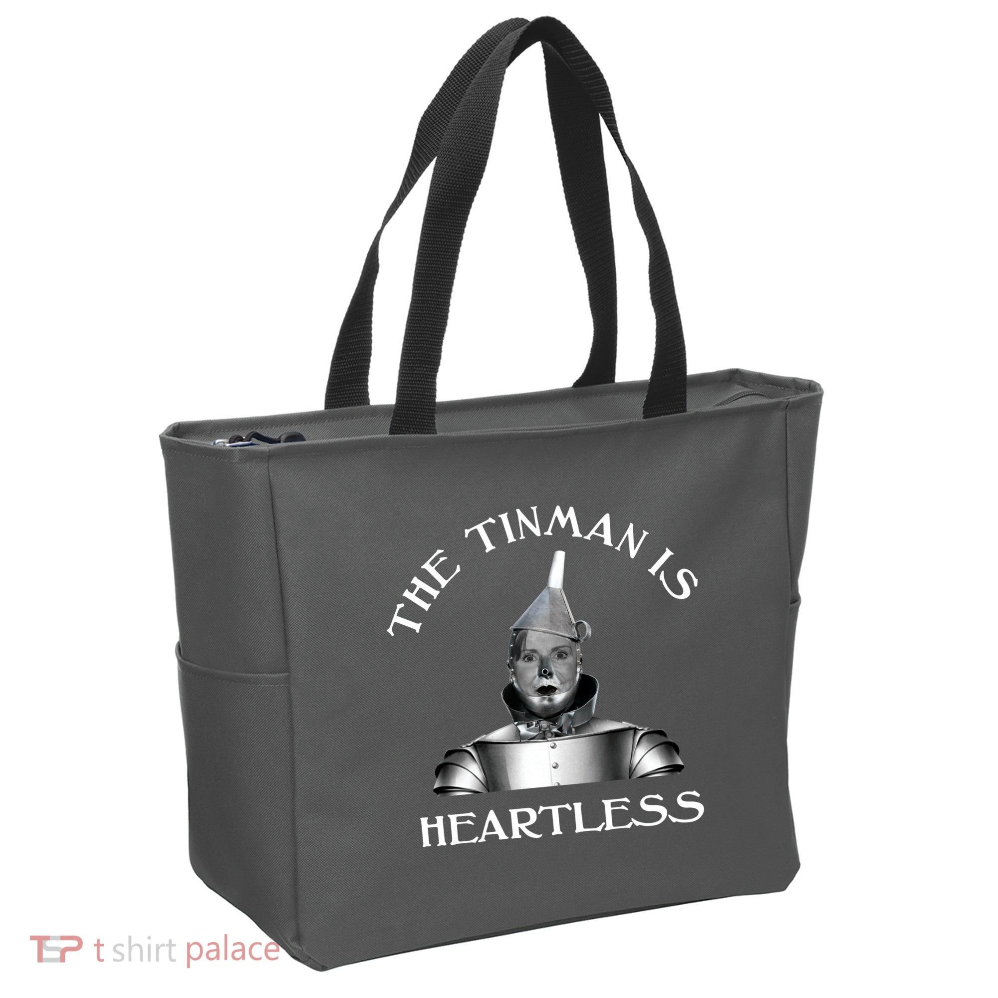 The Tinman Is Heartless Nancy Pelosi Tote Bag