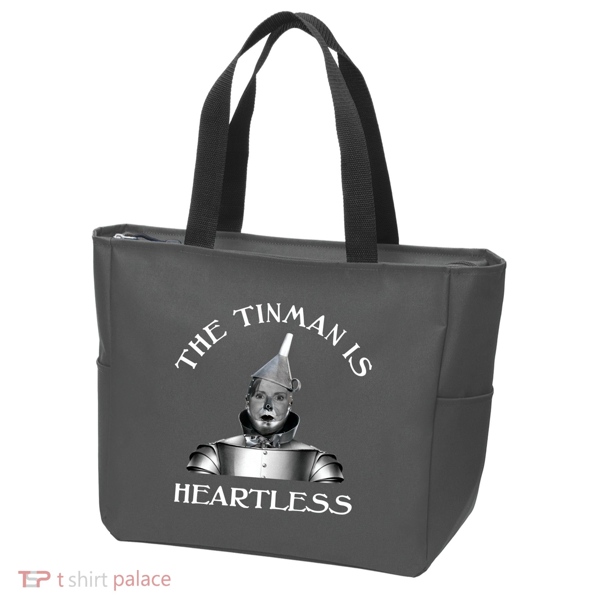 The Tinman Is Heartless Nancy Pelosi Tote Bag