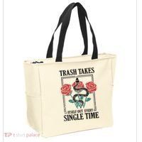 Trash Takes Itself Out Every Single Time Tote Bag thumb 2
