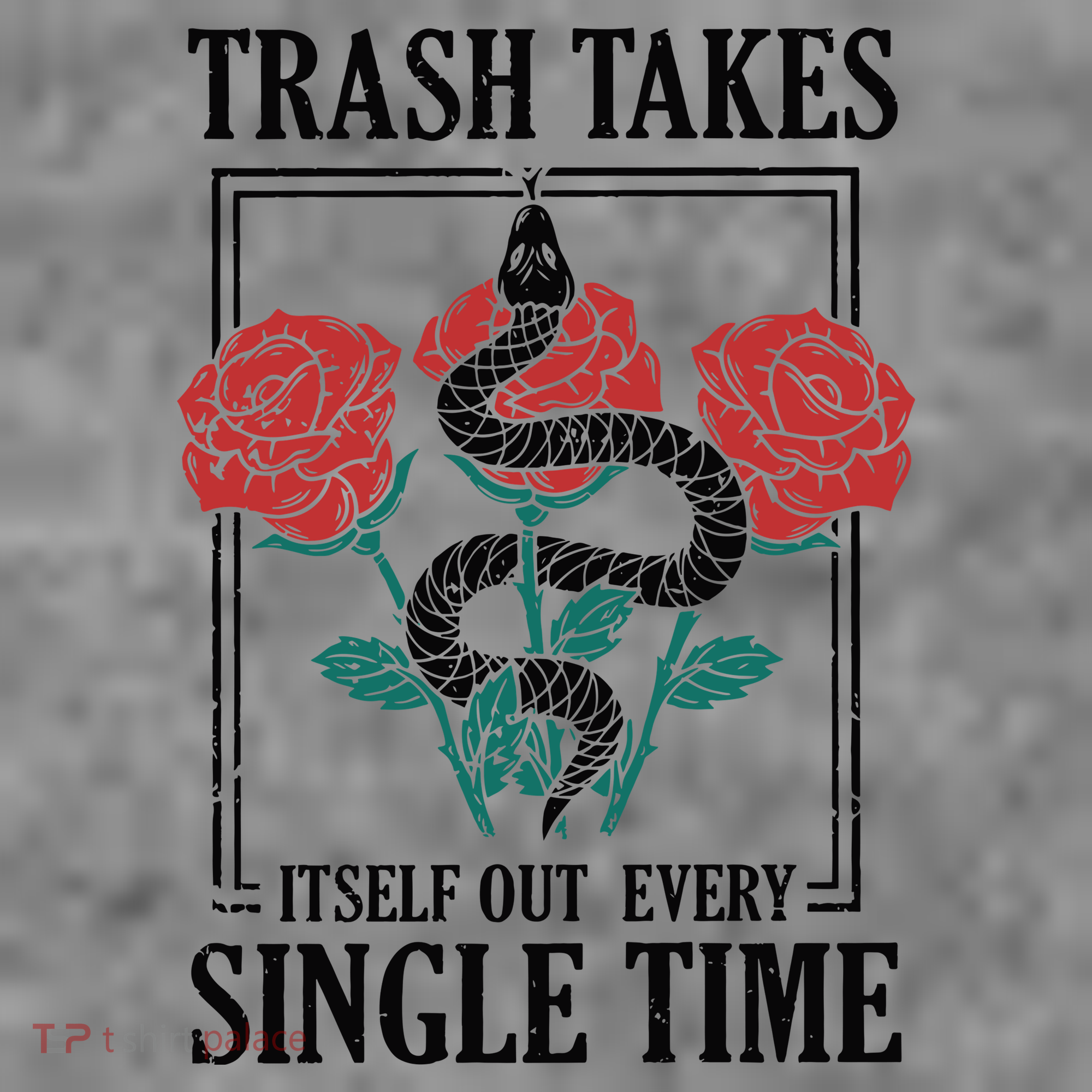 Trash Takes Itself Out Every Single Time Toddler Hoodie