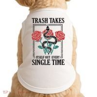 Trash Takes Itself Out Every Single Time Doggie Tank thumb 0