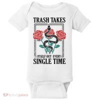 Trash Takes Itself Out Every Single Time Baby Bodysuit thumb 0