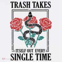 Trash Takes Itself Out Every Single Time Tank Top thumb 6