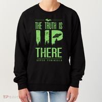 The Truth Is Up There Upper Peninsula Ufo Women's Sweatshirt thumb 0