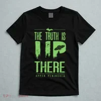 The Truth Is Up There Upper Peninsula Ufo T-Shirt thumb 5