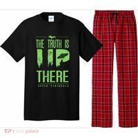 The Truth Is Up There Upper Peninsula Ufo Pajama Set thumb 0