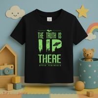 The Truth Is Up There Upper Peninsula Ufo Toddler T-Shirt thumb 3