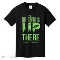 The Truth Is Up There Upper Peninsula Ufo Kids T-Shirt thumb 0