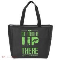 The Truth Is Up There Upper Peninsula Ufo Tote Bag thumb 0
