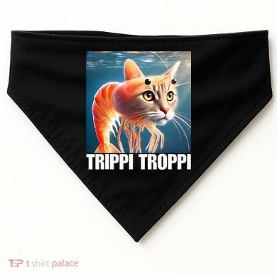 Trippi Troppi - Italian Brainrot Meme  USA-Made Doggie Bandana