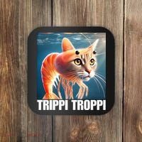 Trippi Troppi - Italian Brainrot Meme  Coaster thumb 0