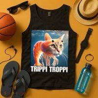 Trippi Troppi - Italian Brainrot Meme  Tank Top thumb 4