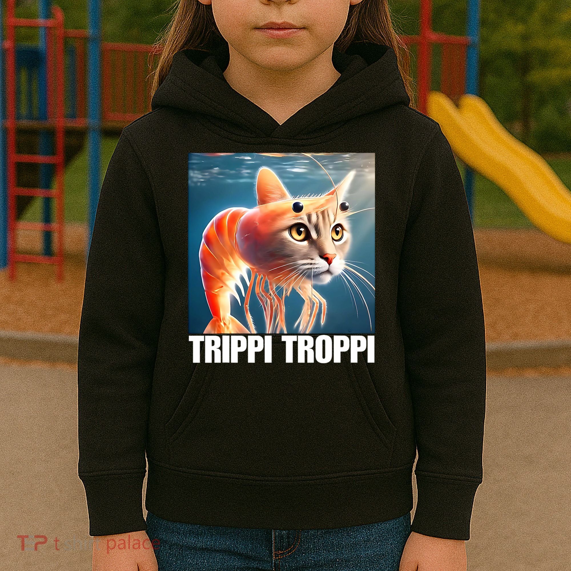 Trippi Troppi - Italian Brainrot Meme  Kids Hoodie