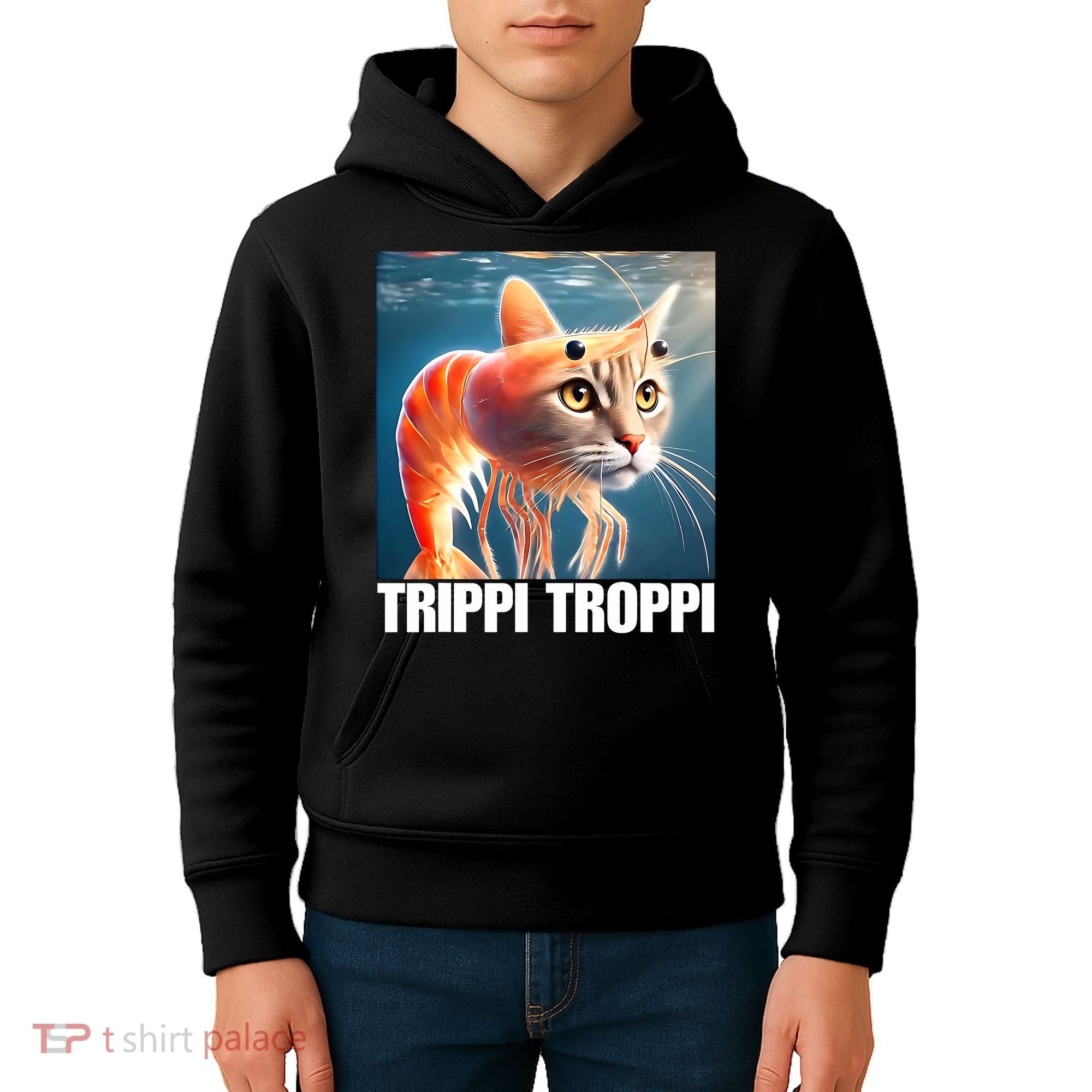 Trippi Troppi - Italian Brainrot Meme  Kids Hoodie