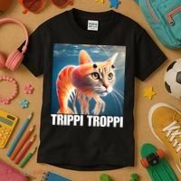 Trippi Troppi - Italian Brainrot Meme  Kids T-Shirt thumb 3