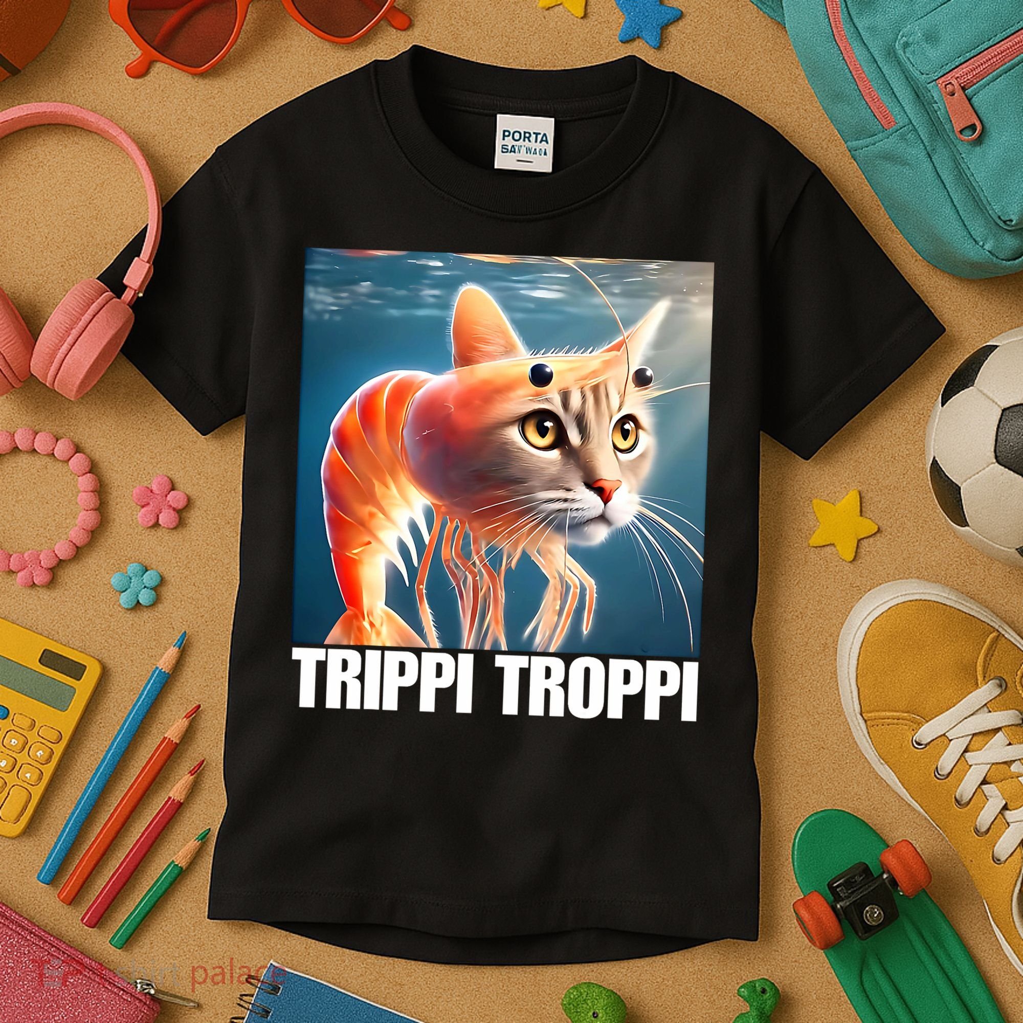 Trippi Troppi - Italian Brainrot Meme  Kids T-Shirt