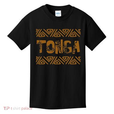Tonga Tongan Island Pride Tonga Trip Kids T-Shirt