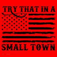 Try That In My Small Town Santa Hat thumb 1
