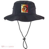 Thanksgiving Turkey Is My Spirit Animal Bucket Hat thumb 0