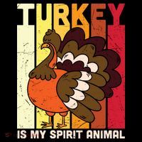 Thanksgiving Turkey Is My Spirit Animal Coffee Mug thumb 5