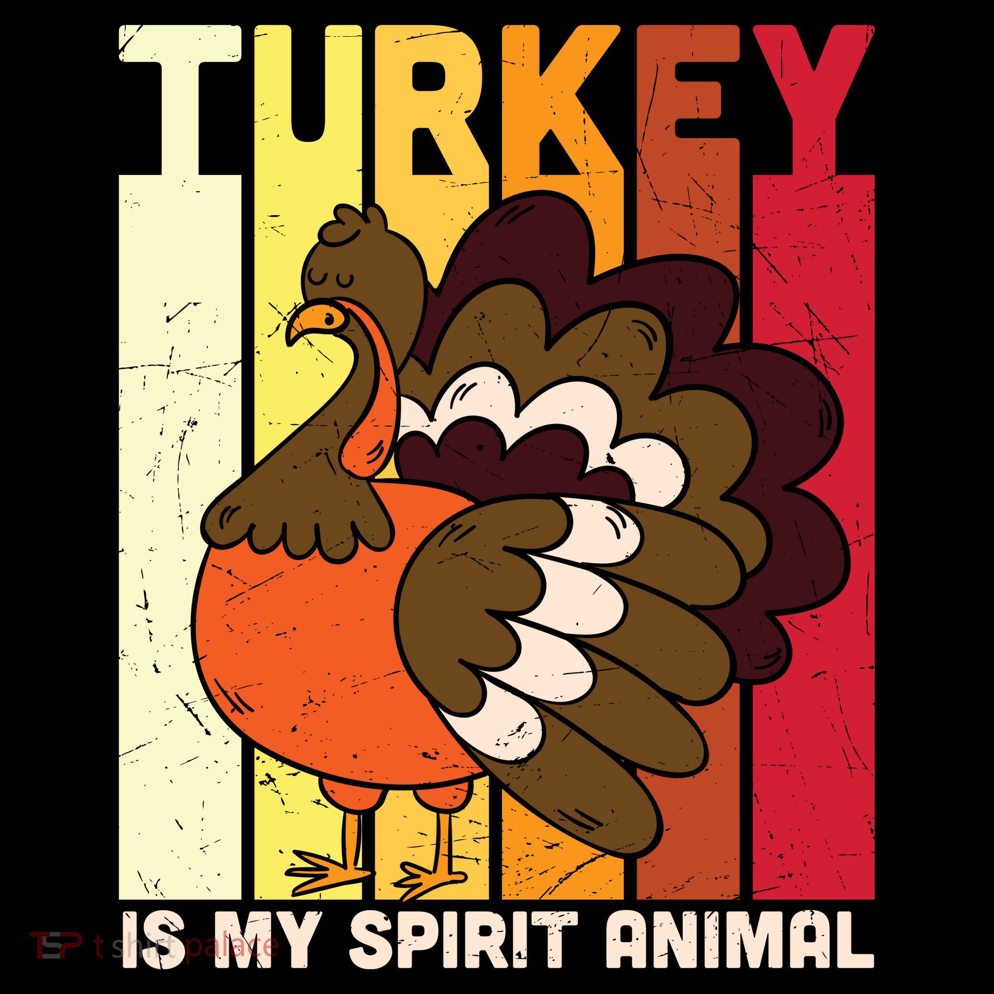 Thanksgiving Turkey Is My Spirit Animal Coffee Mug