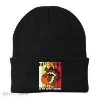 Thanksgiving Turkey Is My Spirit Animal Beanie thumb 0