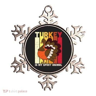 Thanksgiving Turkey Is My Spirit Animal Ornament