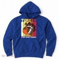 Thanksgiving Turkey Is My Spirit Animal Hoodie thumb 0