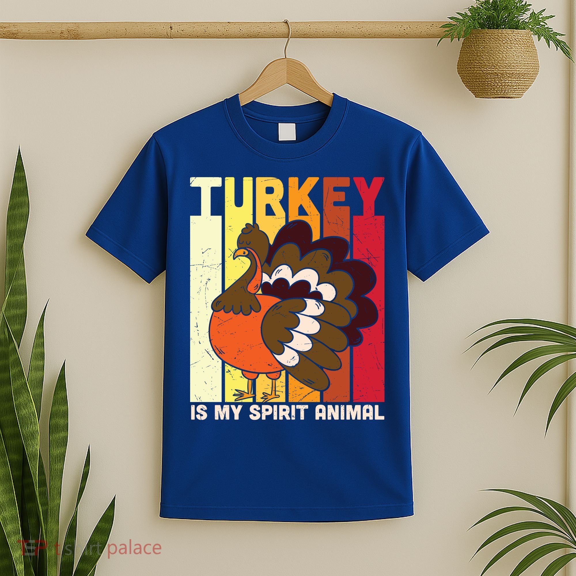 Thanksgiving Turkey Is My Spirit Animal T-Shirt