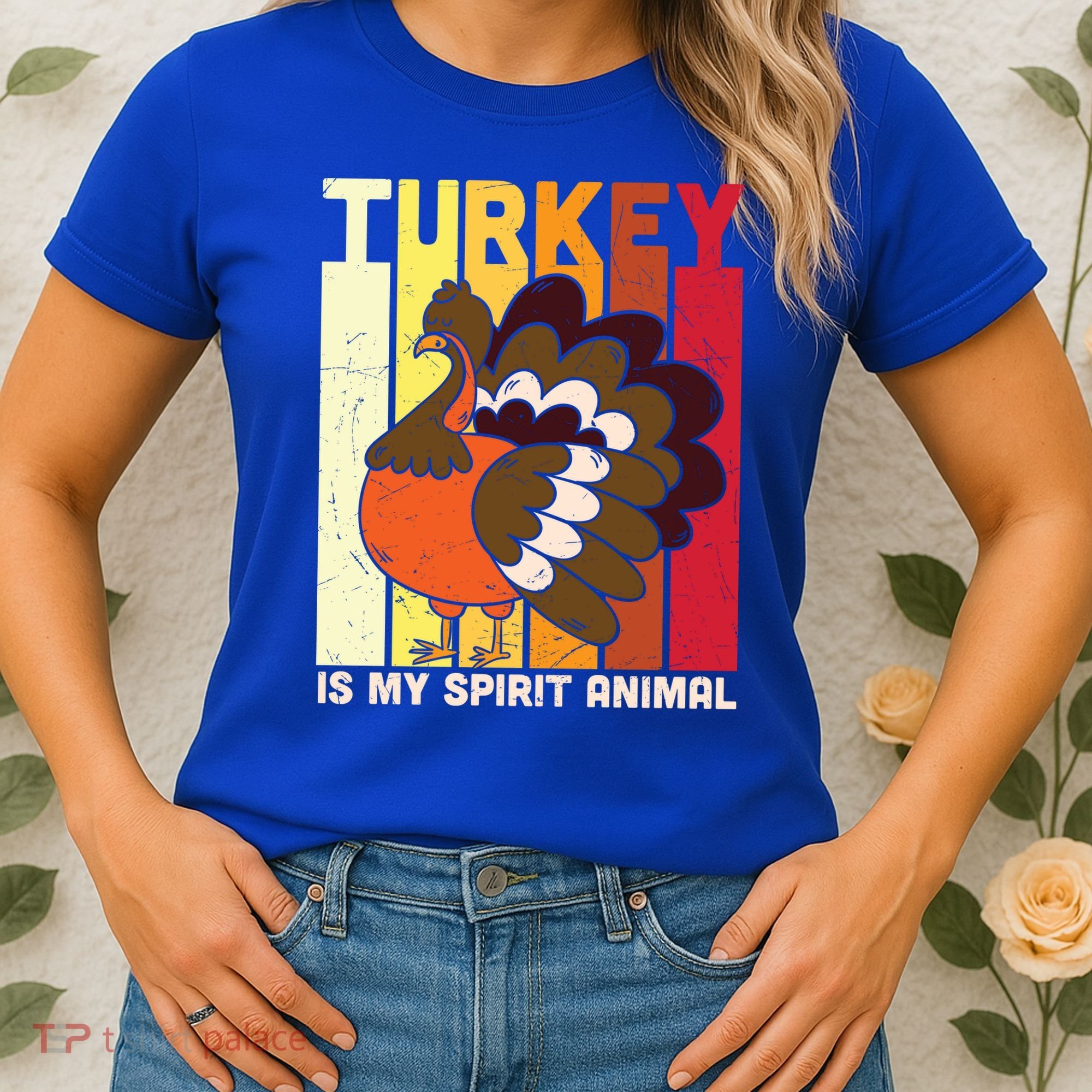 Thanksgiving Turkey Is My Spirit Animal Women's T-Shirt