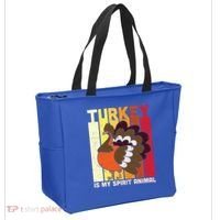 Thanksgiving Turkey Is My Spirit Animal Tote Bag thumb 2