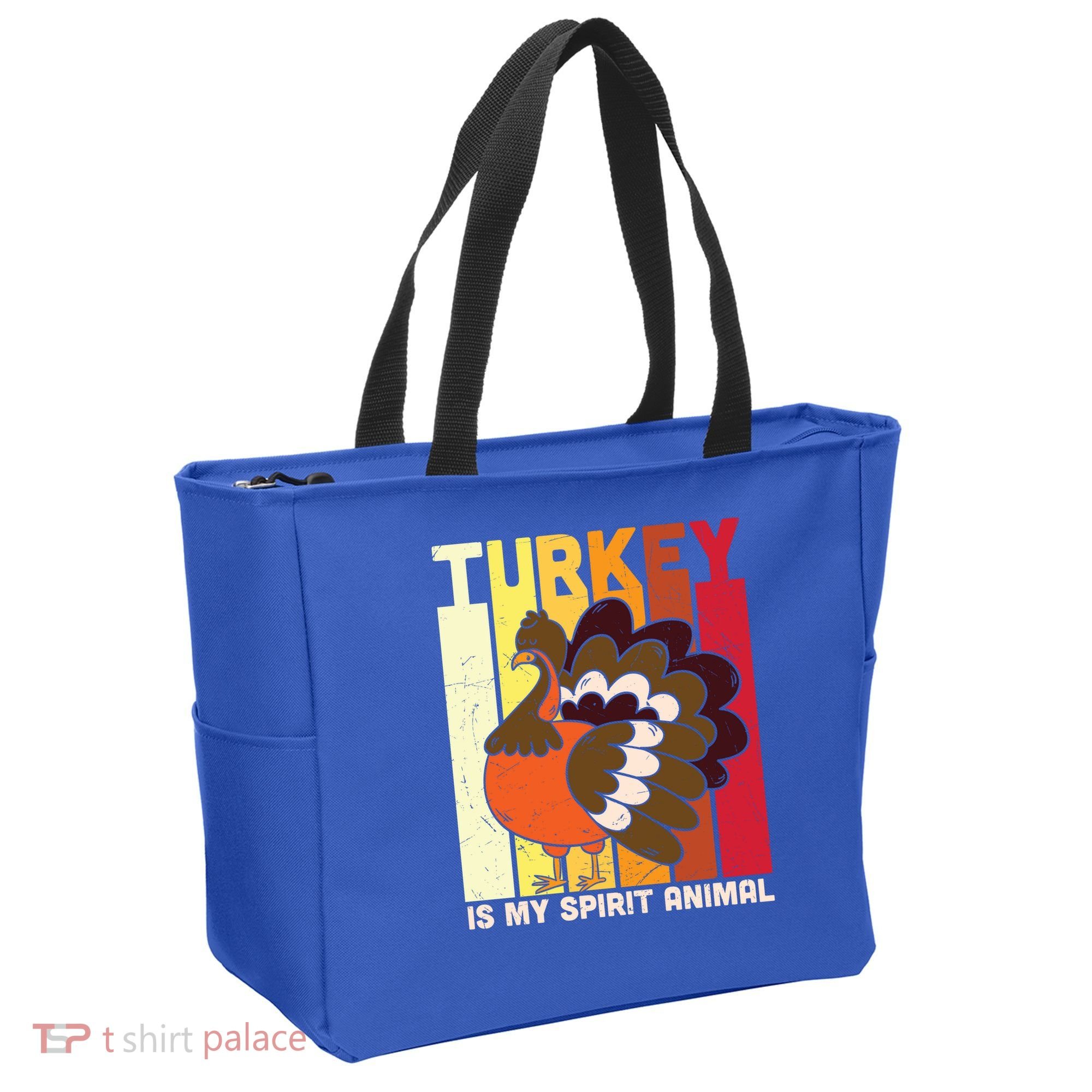 Thanksgiving Turkey Is My Spirit Animal Tote Bag